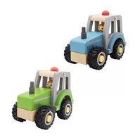 Drevený traktor pre najmenších